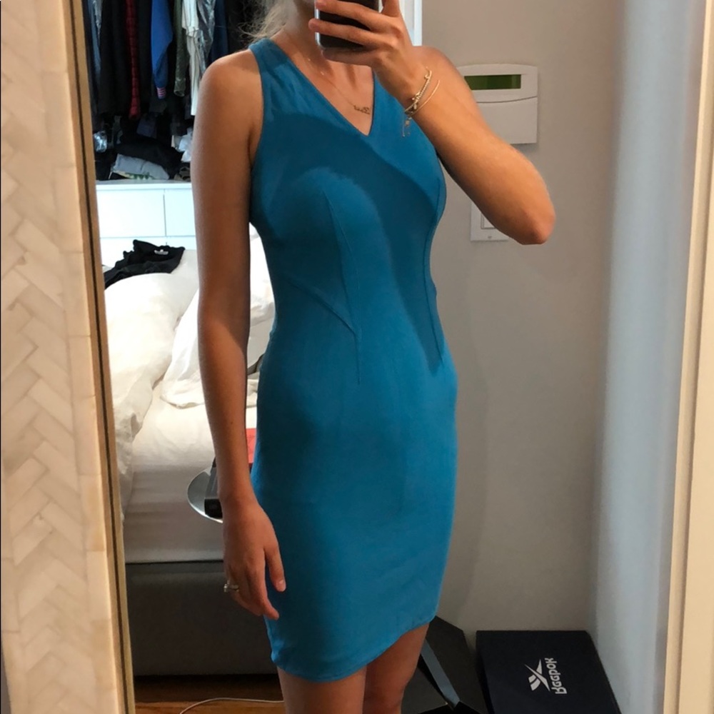 Yigal Azrouel Blue mini Dress